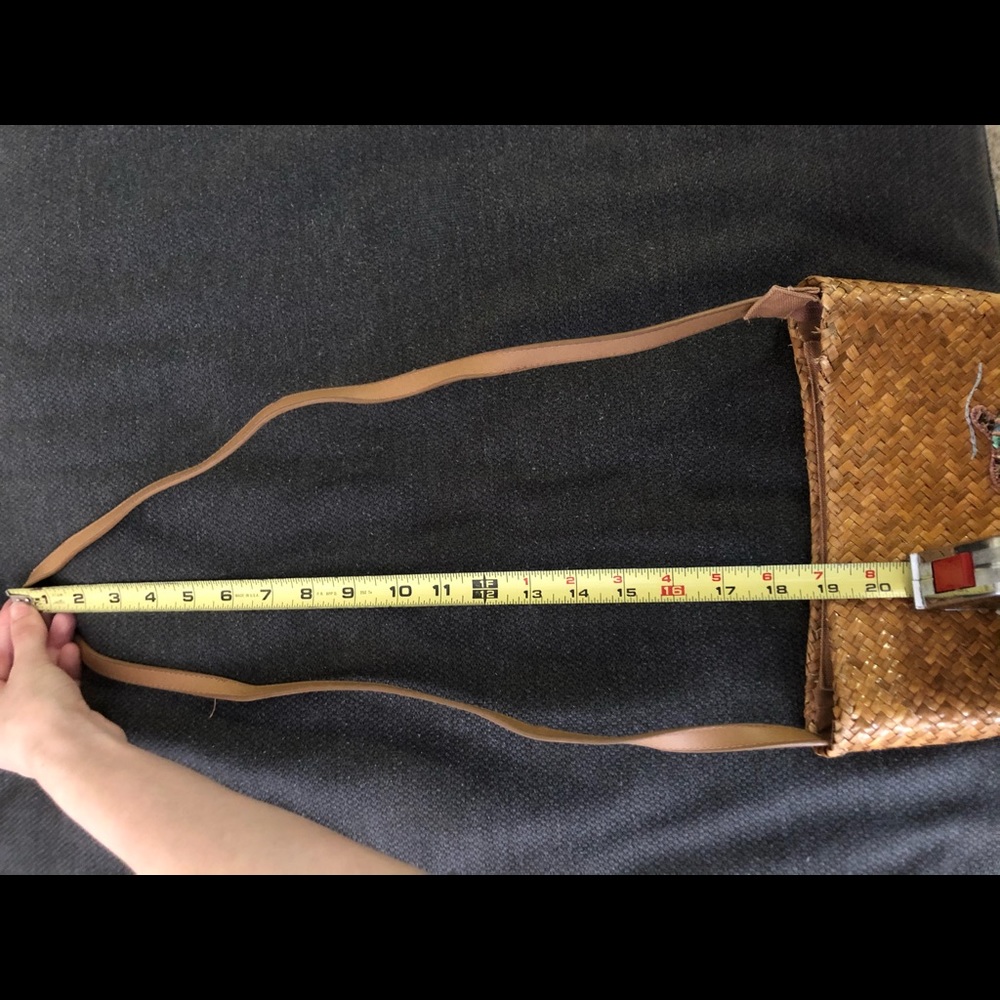Woven Purse with Turtle Embroidery - Picture 7 of 7